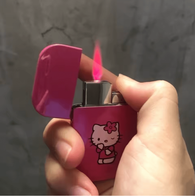 Pink flame Hello Kitty Lighter - PINKED