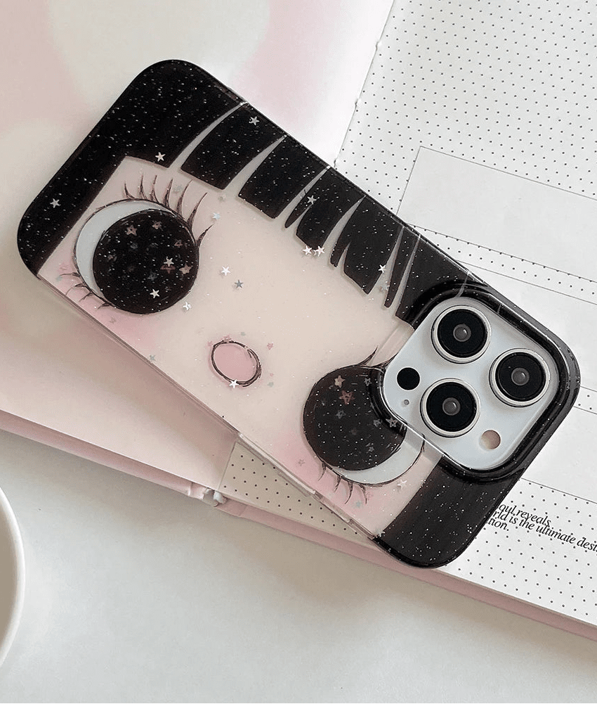Shinning Eyes Cute Phone Case - PINKED