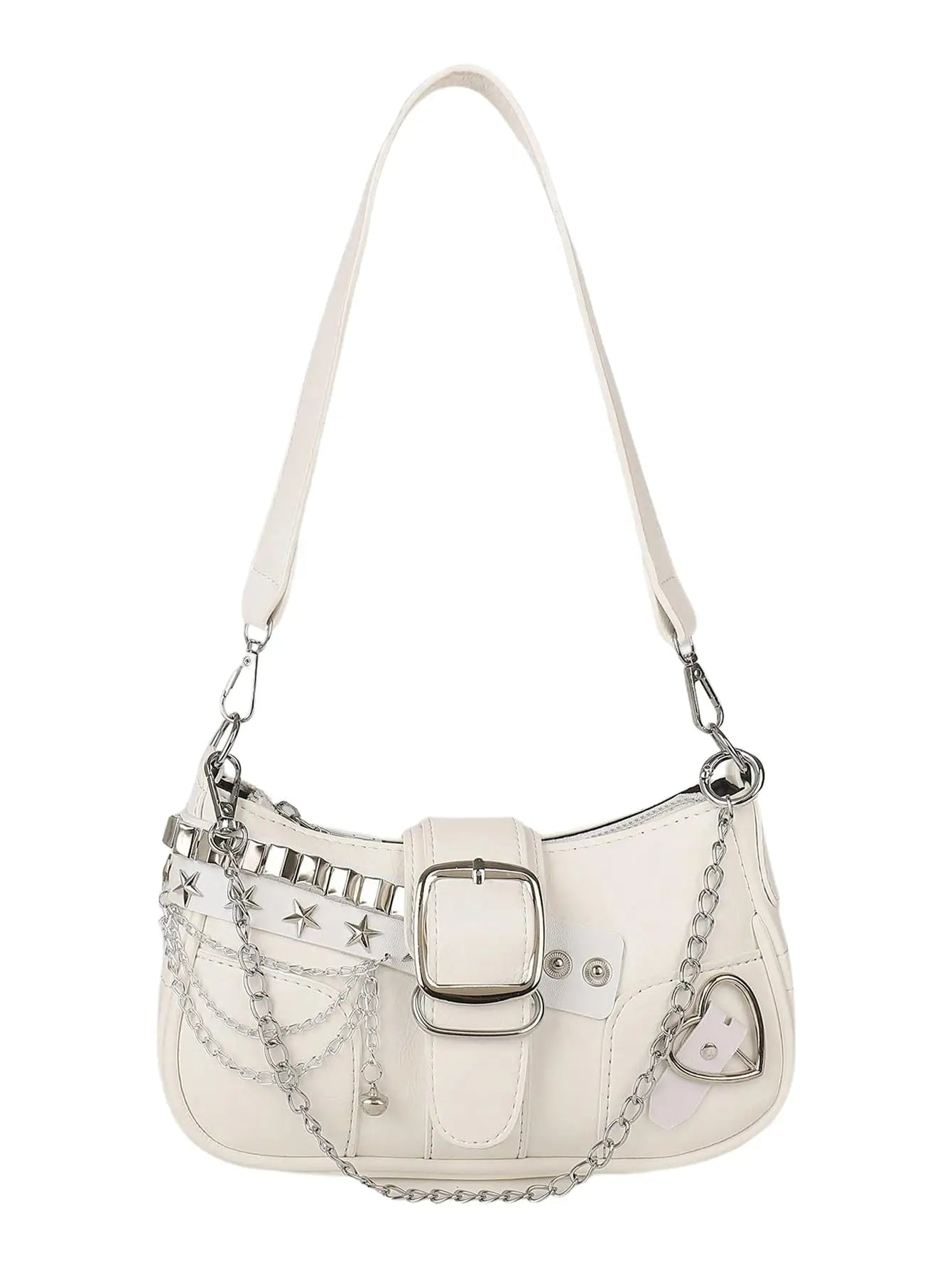 Shoulder Bag Mini Chain Hobo Handbag Purse - PINKED