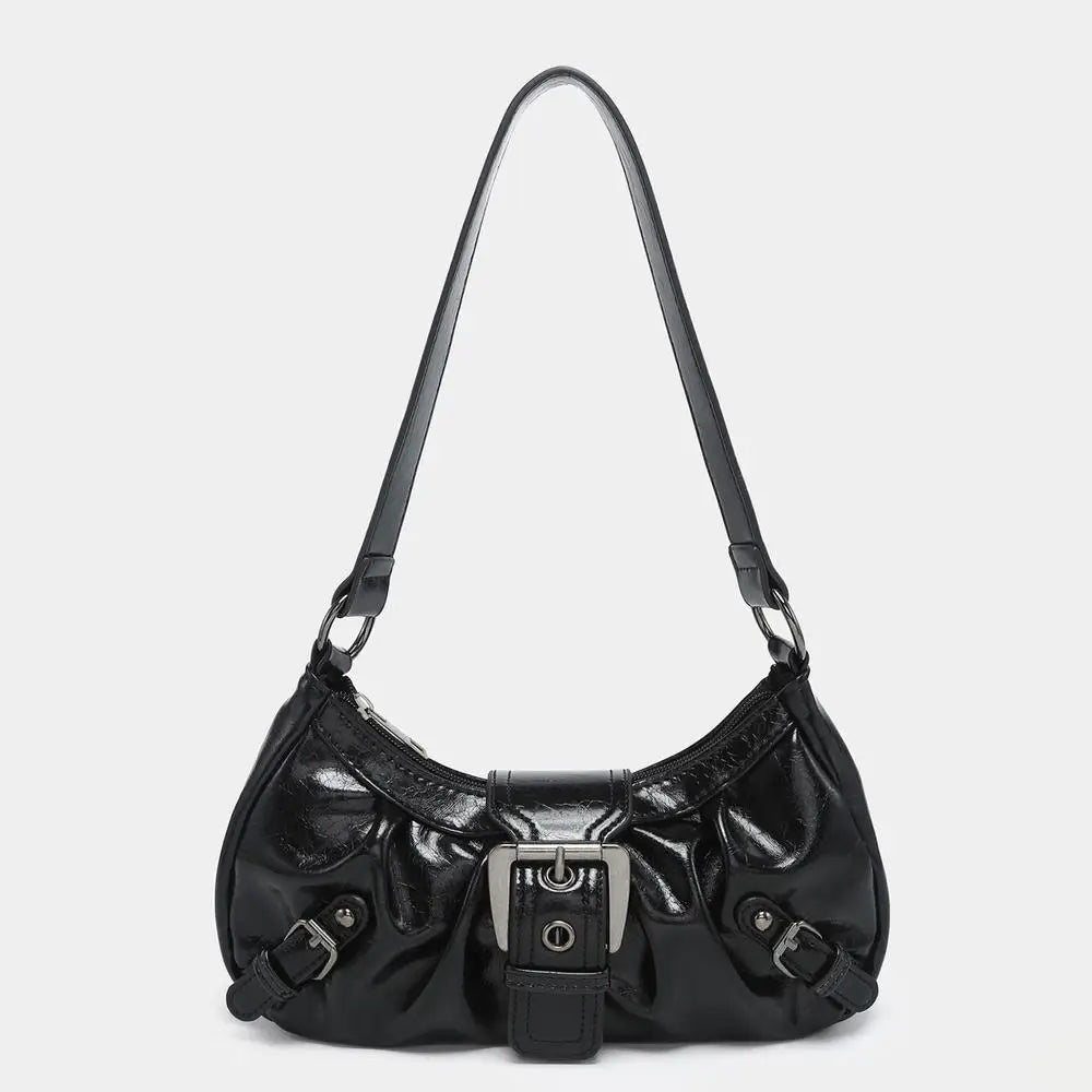 Shoulder Bag Mini Chain Hobo Handbag Purse - PINKED
