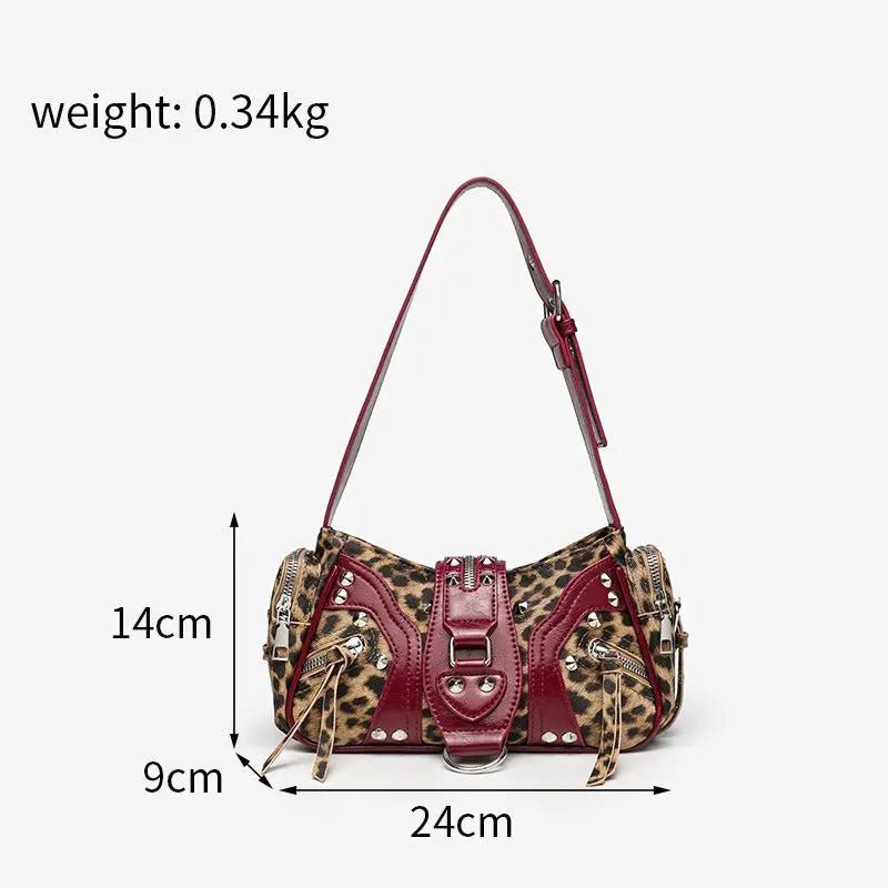 Luxury New Vintage Locomotive Style Shoulder Bag - PINKED