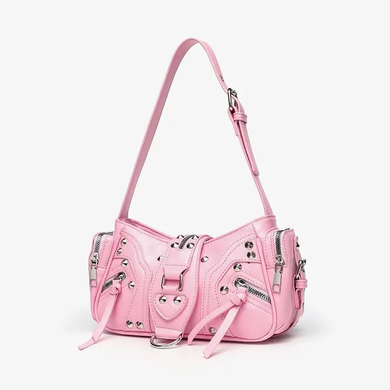 Luxury New Vintage Locomotive Style Shoulder Bag - PINKED
