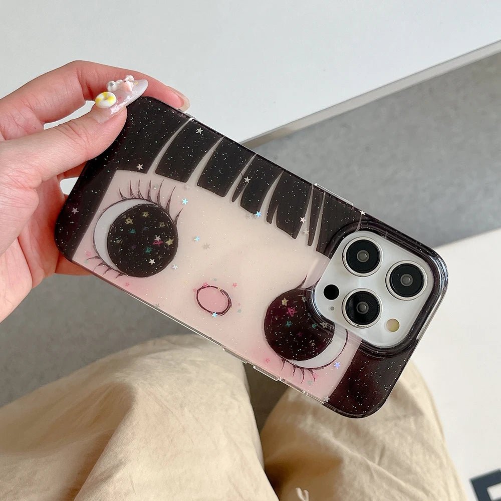 Shinning Eyes Cute Phone Case - PINKED