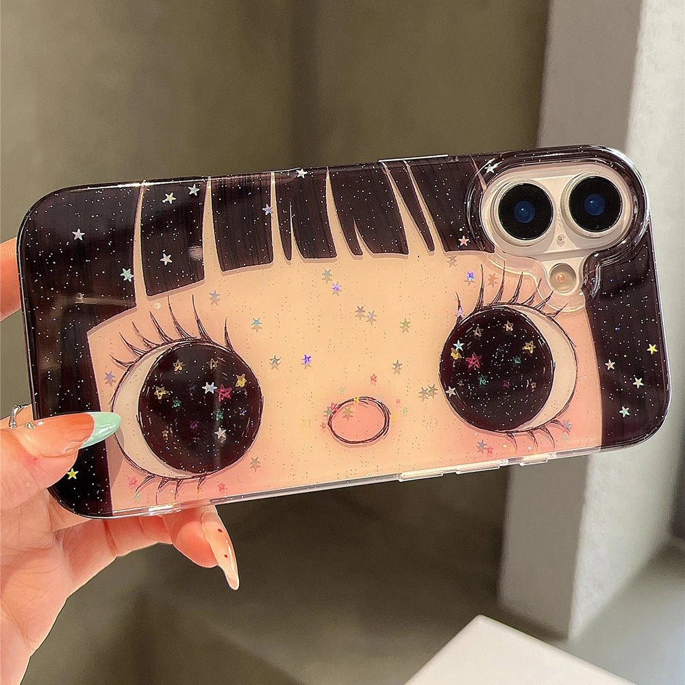 Shinning Eyes Cute Phone Case - PINKED